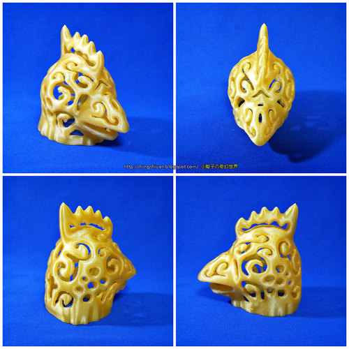 Rooster Lamps 3D Print 124425