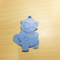 Small Squirtle Key chain 3D Printing 124728