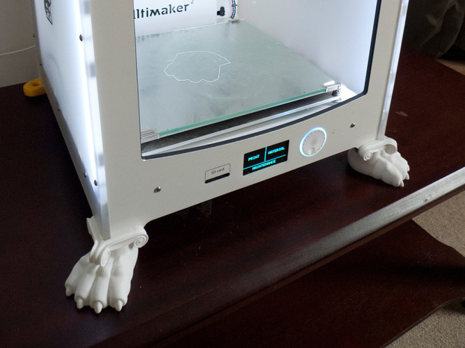 3D Printer Feet  3D Print 124812