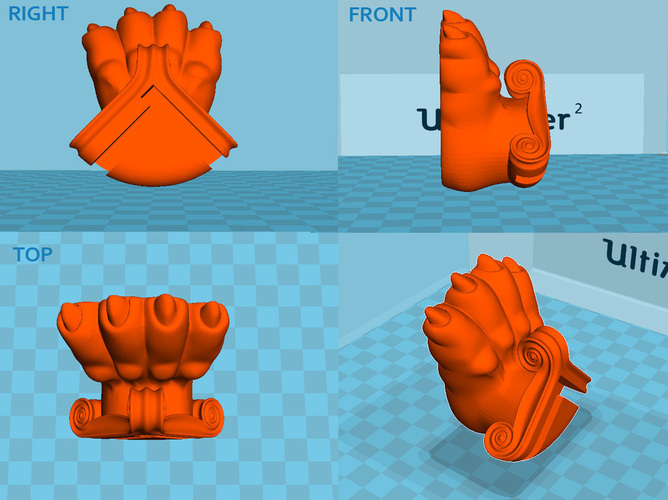 3D Printer Feet  3D Print 124815