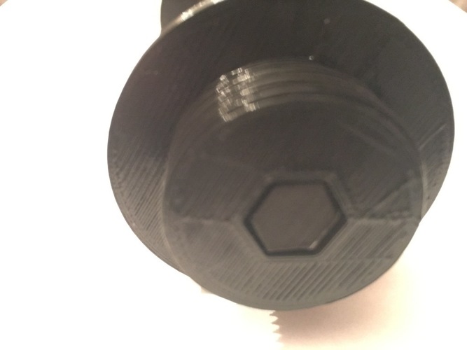 Wanhao Duplicator 6 Filament Spool Holder with printed bearings  3D Print 125029