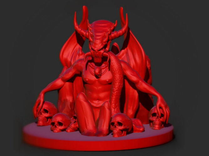 The Devil  3D Print 125095
