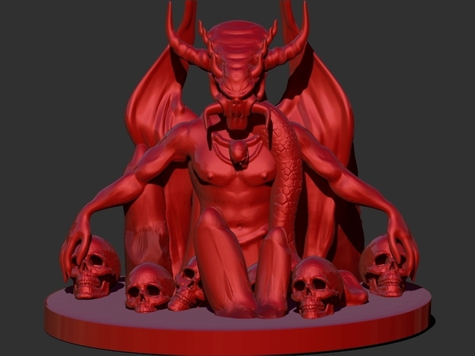 The Devil  3D Print 125097