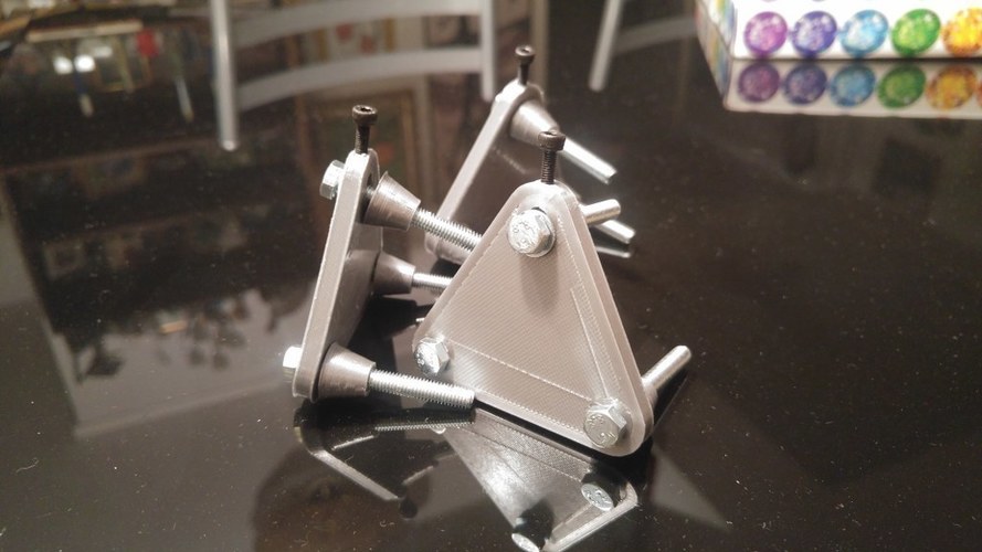 Micromake pulley supports (Kossel,Afinibot,FLsun,Anycubic?) 3D Print 125188