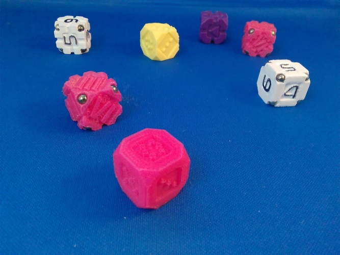EarthDice Variation 1 - Prototype 3D Print 125471 EarthDice Variation 1 - Prototype 3D Print 125471