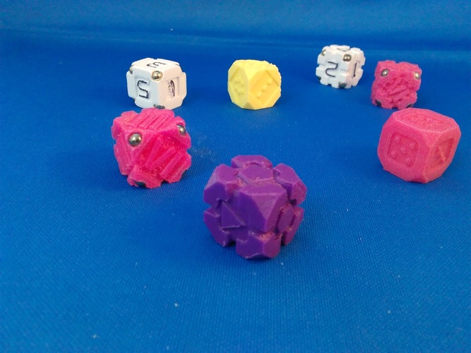 EarthDice Variation 3 - Space Plus 3D Print 125478 EarthDice Variation 3 - Space Plus 3D Print 125478