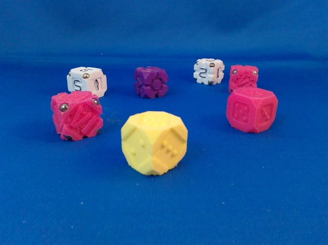 EarthDice Variation 4 - Diamond Joe 3D Print 125482 EarthDice Variation 4 - Diamond Joe 3D Print 125482