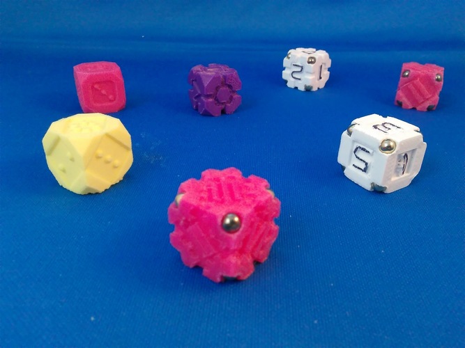 EarthDice variation 6 - Gears 3D Print 125490 EarthDice variation 6 - Gears 3D Print 125490