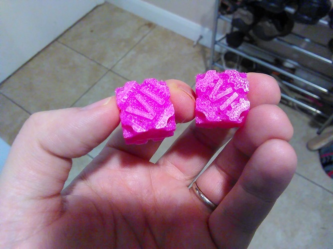 Space Dice Variation 5 - Corners 3D Print 125519 Space Dice Variation 5 - Corners 3D Print 125519