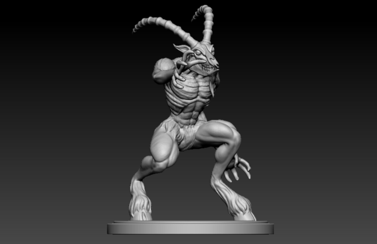 Goat Demon 3D Print 125745