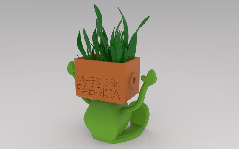 Puppy Flowerpot 3D Print 125771
