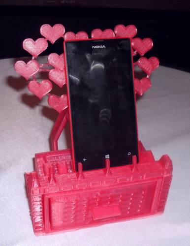 Mobile phone stand/jewellery box 3D Print 126387