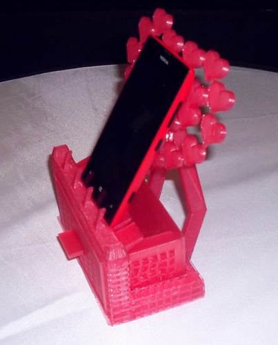 Mobile phone stand/jewellery box 3D Print 126388