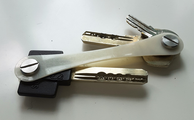 Key Smart - My Swiss-knife key holder ver. 3.0 3D Print 126443