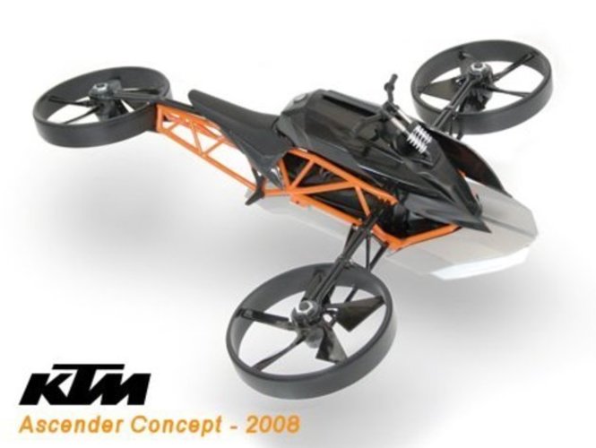 KTM Ascender RC tri copter 3D Print 126465 KTM Ascender RC tri copter 3D Print 126465