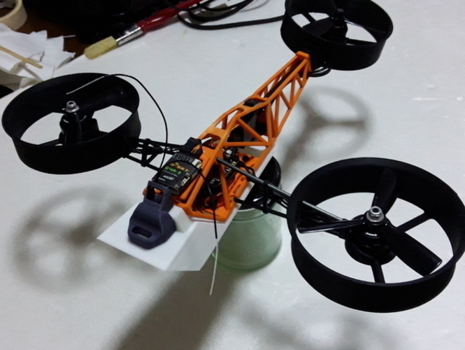 KTM Ascender RC tri copter 3D Print 126468 KTM Ascender RC tri copter 3D Print 126468