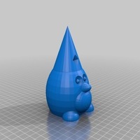 Small Wizard Penguin 3D Printing 126527