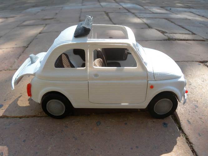 Italian Sixties  Car Model 3D Print 12655