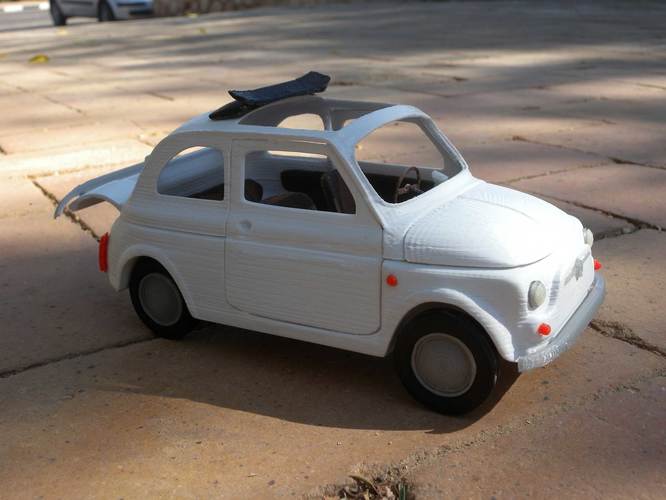 Italian Sixties  Car Model 3D Print 12656