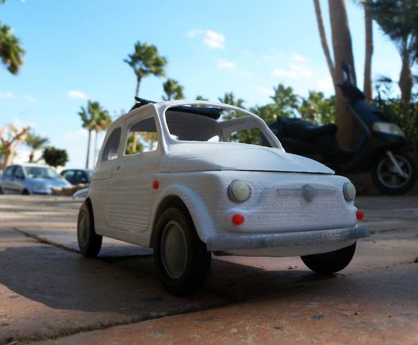 Italian Sixties  Car Model 3D Print 12660