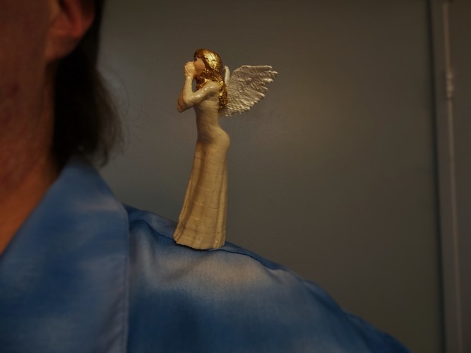 CONSCIENCE  (Angel on my shoulder) 3D Print 126600