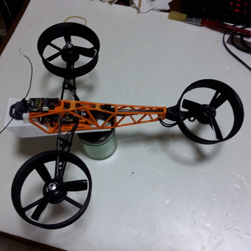 KTM Ascender RC tri copter 3D Print 126608 KTM Ascender RC tri copter 3D Print 126608