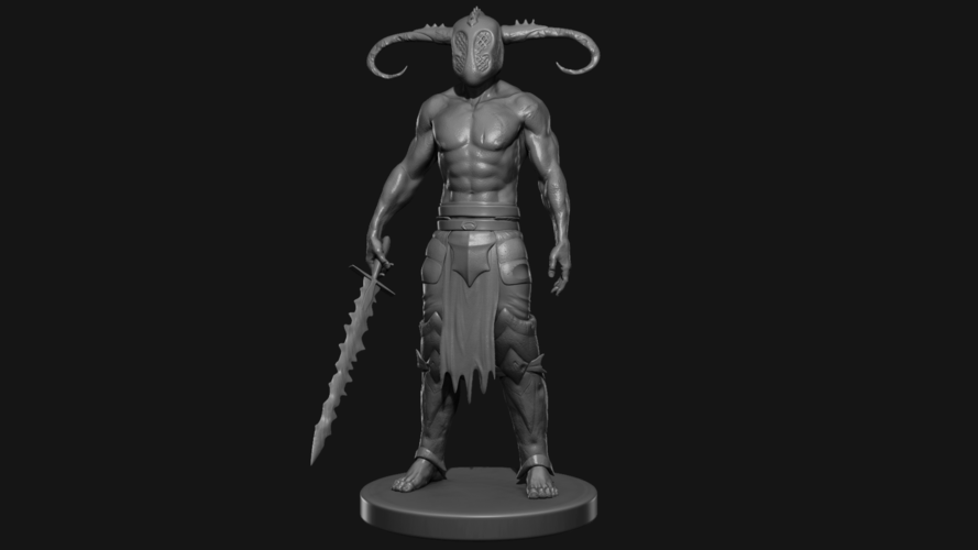 Warrior 3D Print 126657 Warrior 3D Print 126657