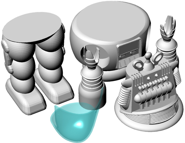 New Italy Robbie Robot 3D Print 126898