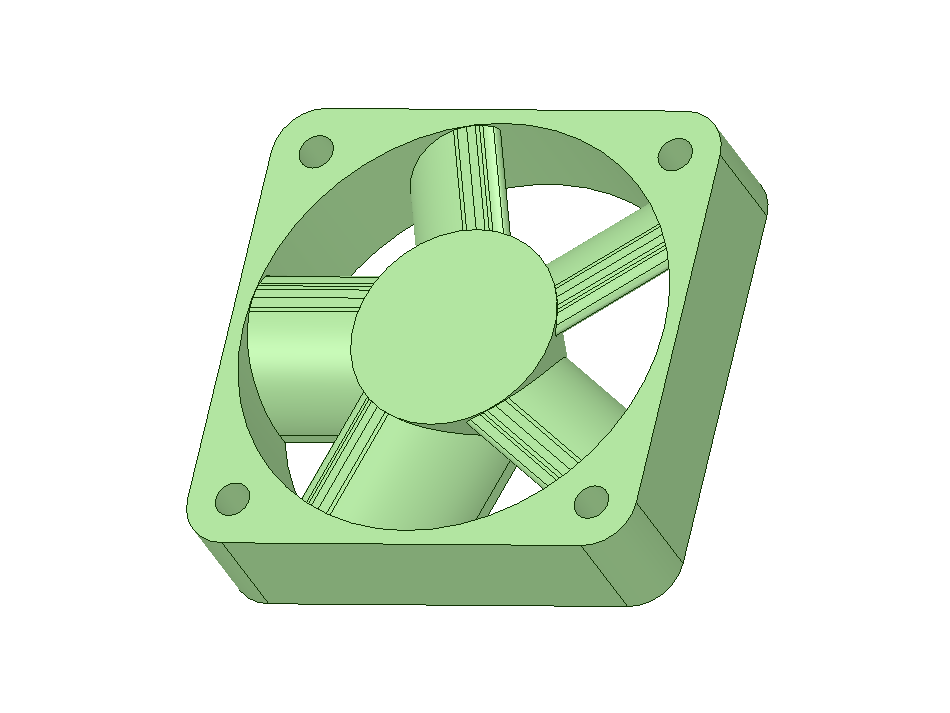 3D Printed PC Fan Pressure Boost Adapter SgaboLab | Pinshape