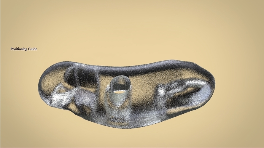Digital Anatomical Screw Retained Abutment 3D Print 127115 Digital Anatomical Screw Retained Abutment 3D Print 127115