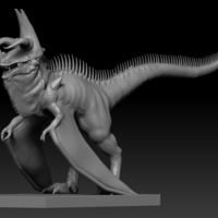 Small Dino Creature 3D Printing 127143