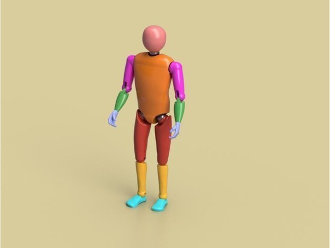 Magnet Mannequin 3D Print 127467 Magnet Mannequin 3D Print 127467