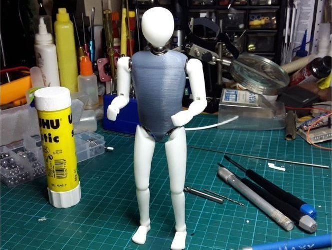 Magnet Mannequin 3D Print 127469 Magnet Mannequin 3D Print 127469