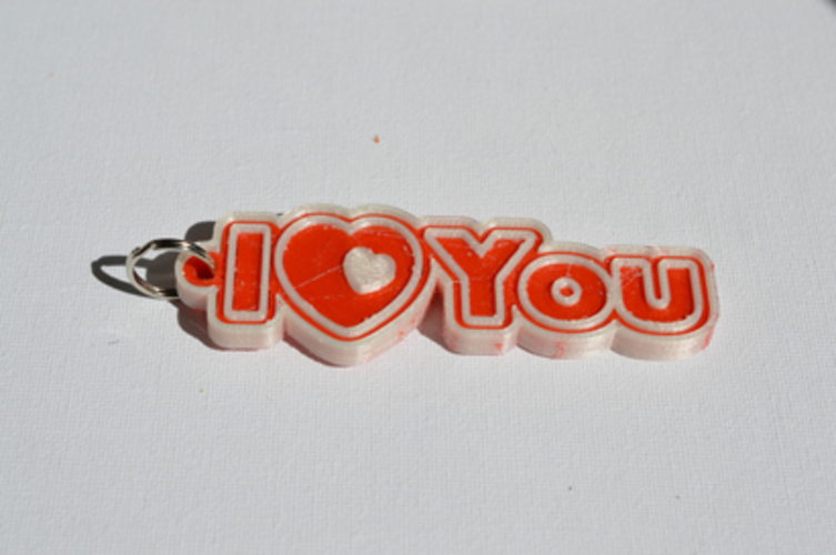 "I Love YOU" 3D Print 127512