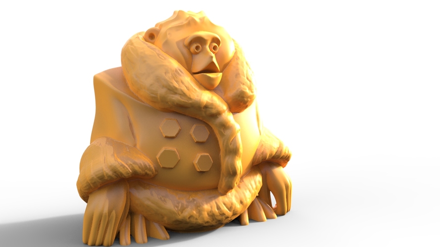 Canadian IKEA Monkey Figurine (Uprising Contest Winner) 3D Print 1276