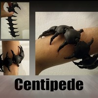 Small Centipede 3D Printing 127791