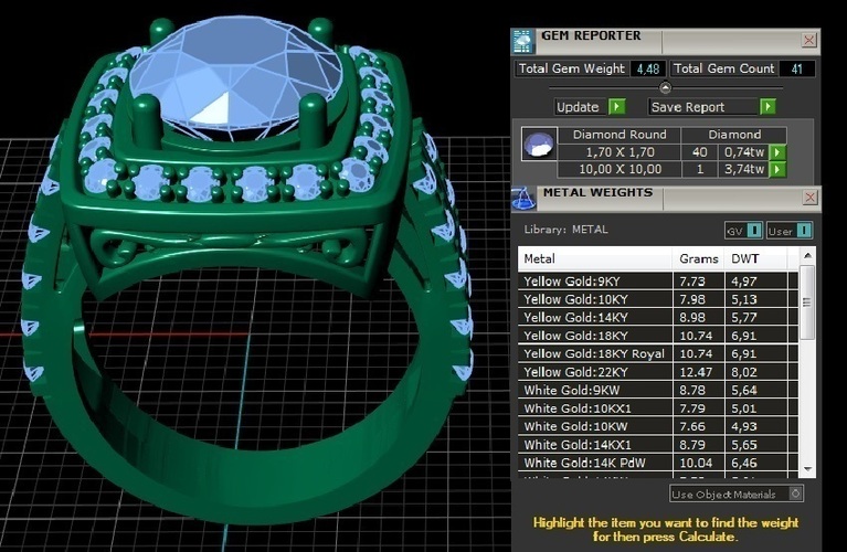Jewelry Ring Women 3D Print 127912 Jewelry Ring Women 3D Print 127912