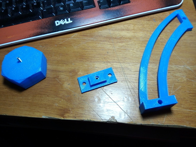 Weight Holding HInge for Anet A8 Enclosure or any horizontal doo 3D Print 128016
