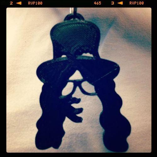 Slash Necklace - Guns and Roses 3D Print 128052 Slash Necklace - Guns and Roses 3D Print 128052