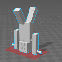 Small Minecraft Character 3D Printing 128214