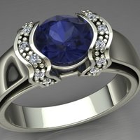 Small Jewelry Ring Women 3D Printing 128279
