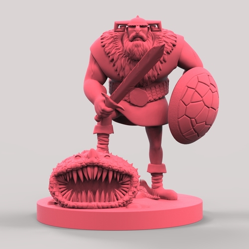 VIKTOR THE KING 3D Print 128382