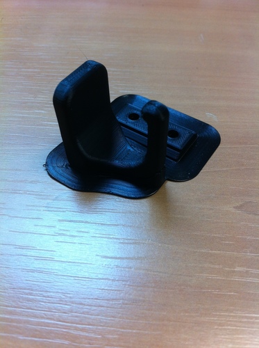 Invisible fastening hook 3D Print 128555