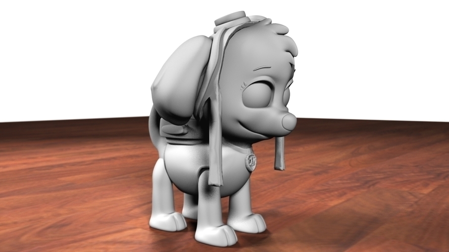 Skye (Paw Patrol) 3D Print 128637 Skye (Paw Patrol) 3D Print 128637