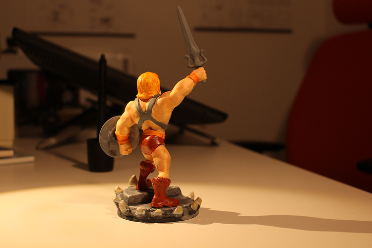 he man 3D Print 128723 he man 3D Print 128723