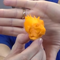 Small Swamp Creature Head 3D Printing 128796