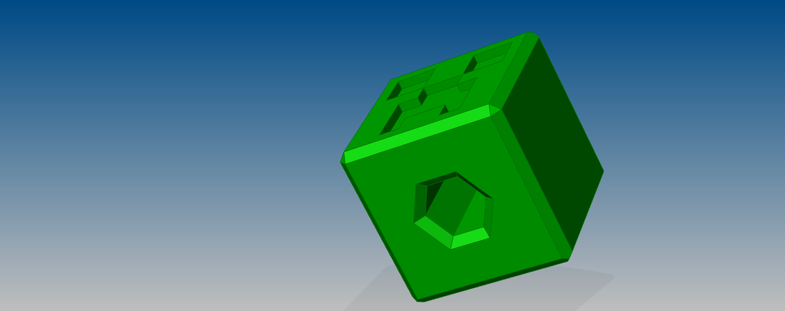 Creeper Knob For Pencil 3D Print 128801 Creeper Knob For Pencil 3D Print 128801