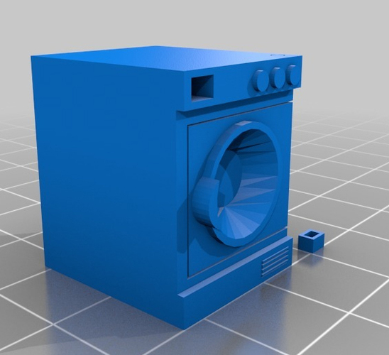 Lavadora- washing machine - machine a laver 3D Print 128949