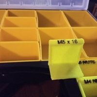 Small Organizer Tray / Box for Harbor Freight organizer 3D Printing 129074