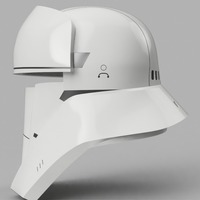 Small Tank Trooper Helmet Star Wars Rogue One 3D Printing 129169